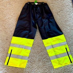 Reflective Safety Pants Class E Level 2 size large